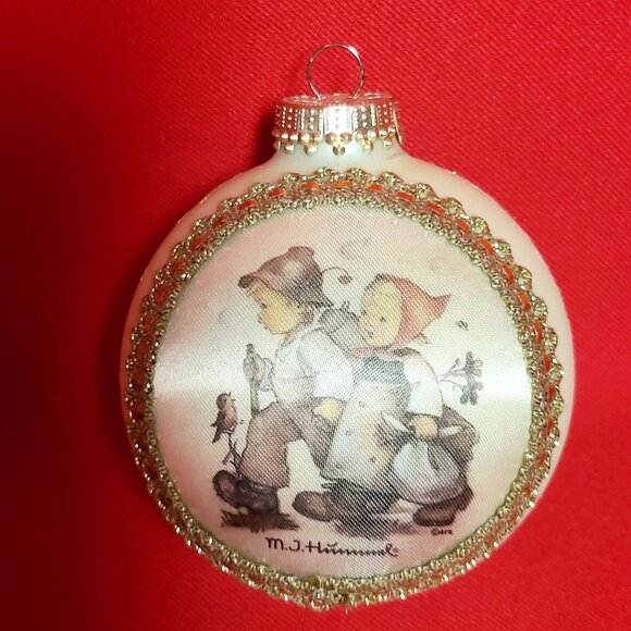 MJ Hummel 2006 Hansel & Gretel Have The Sun In Your Heart Glass Silk Bulb Christ - Picture 3 of 14